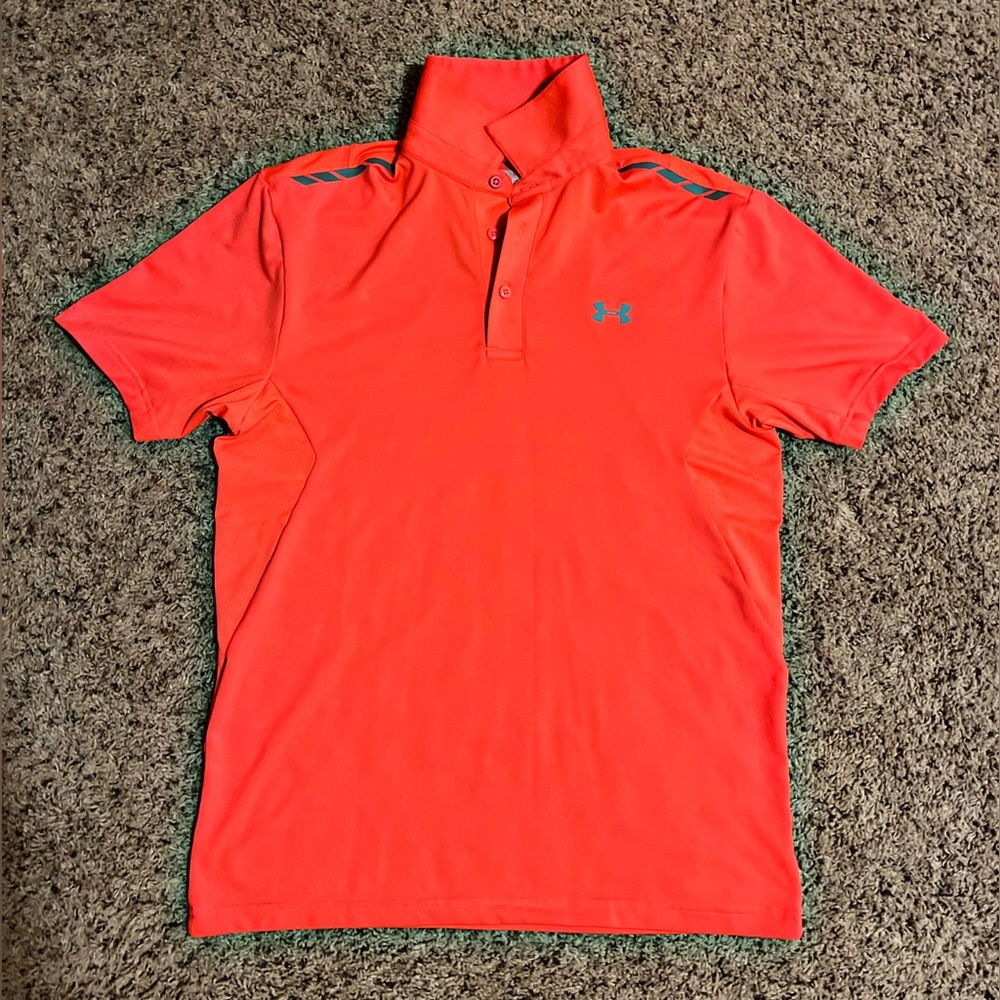 UNDER ARMOR LOOSE HEAT GEAR GOLF SOLID POLO
